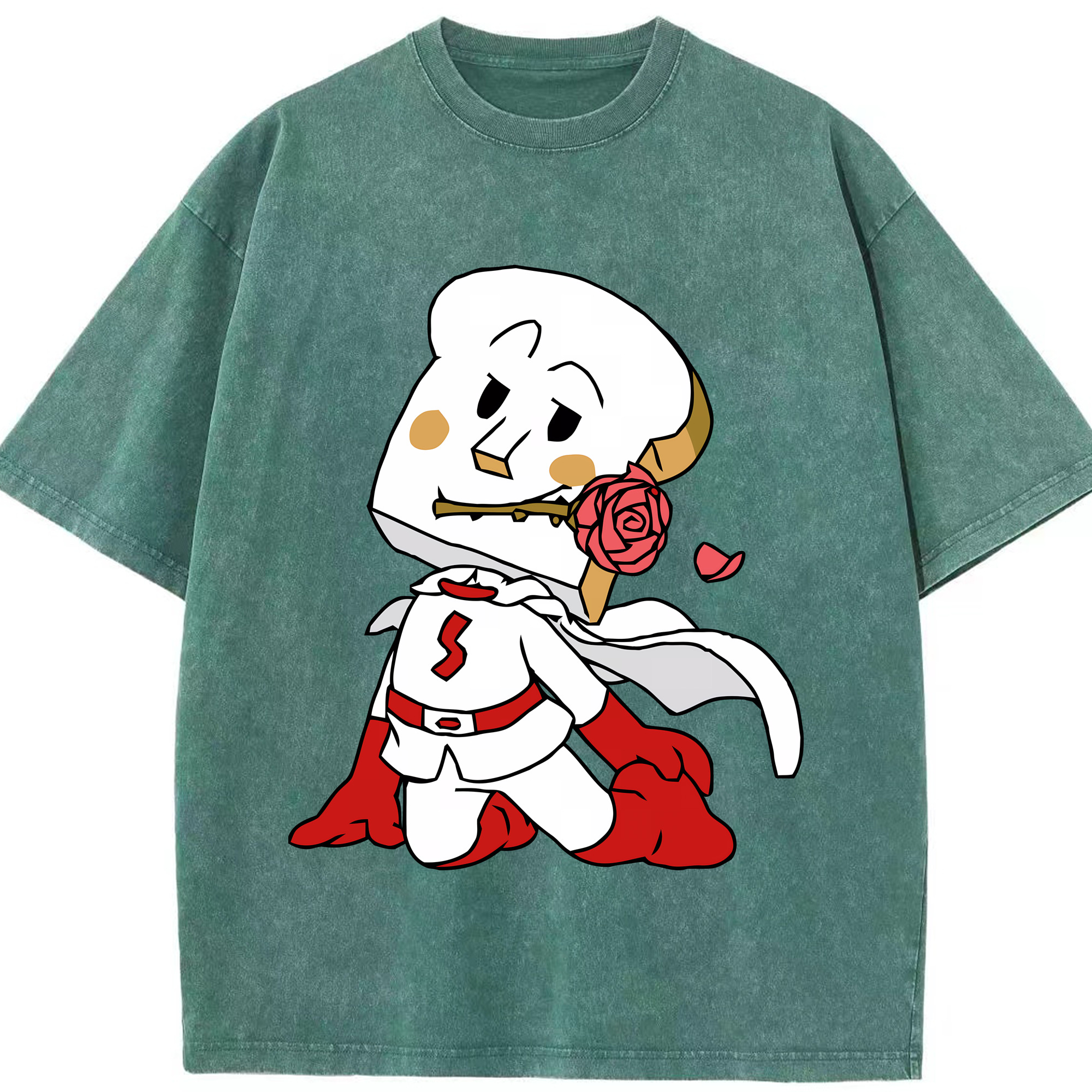 （画像用） アンパンマン Anpanman 綿100% ヴィンテージ風 半袖Tシャツ（フロントプリント）
